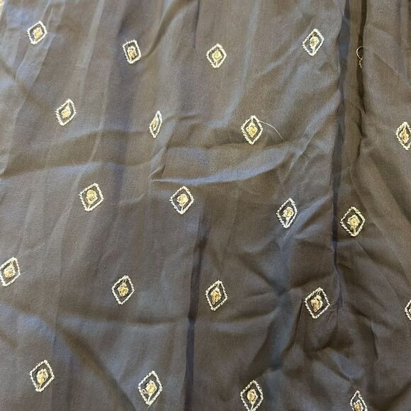 Sundance aura embroidered gray tunic boho embellished dress‎ - Picture 7 of 7